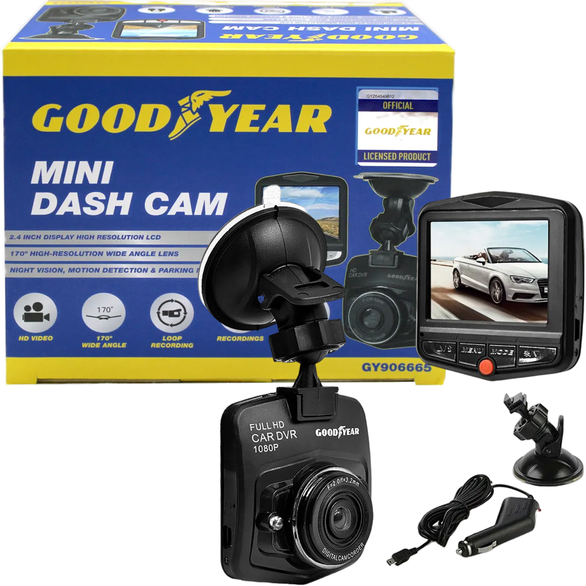 Goodyear Mini Dash Cam
